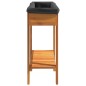vidaXL Hochbeet 90x30x75 cm Massivholz Akazie vidaXL Hochbeet 90x30x75 cm Massivholz Akazie
