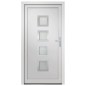 vidaXL Haustür Weiß 98x200 cm PVC vidaXL Haustür Weiß 98x200 cm PVC