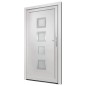 vidaXL Haustür Weiß 98x200 cm PVC vidaXL Haustür Weiß 98x200 cm PVC