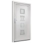 vidaXL Haustür Weiß 98x200 cm PVC vidaXL Haustür Weiß 98x200 cm PVC
