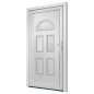 vidaXL Haustür Weiß 98x198 cm PVC vidaXL Haustür Weiß 98x198 cm PVC