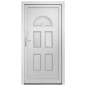 vidaXL Haustür Weiß 110x210 cm PVC vidaXL Haustür Weiß 110x210 cm PVC