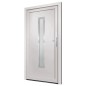 vidaXL Haustür Weiß 88x200 cm PVC vidaXL Haustür Weiß 88x200 cm PVC