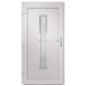 vidaXL Haustür Anthrazit 98x208 cm PVC vidaXL Haustür Anthrazit 98x208 cm PVC