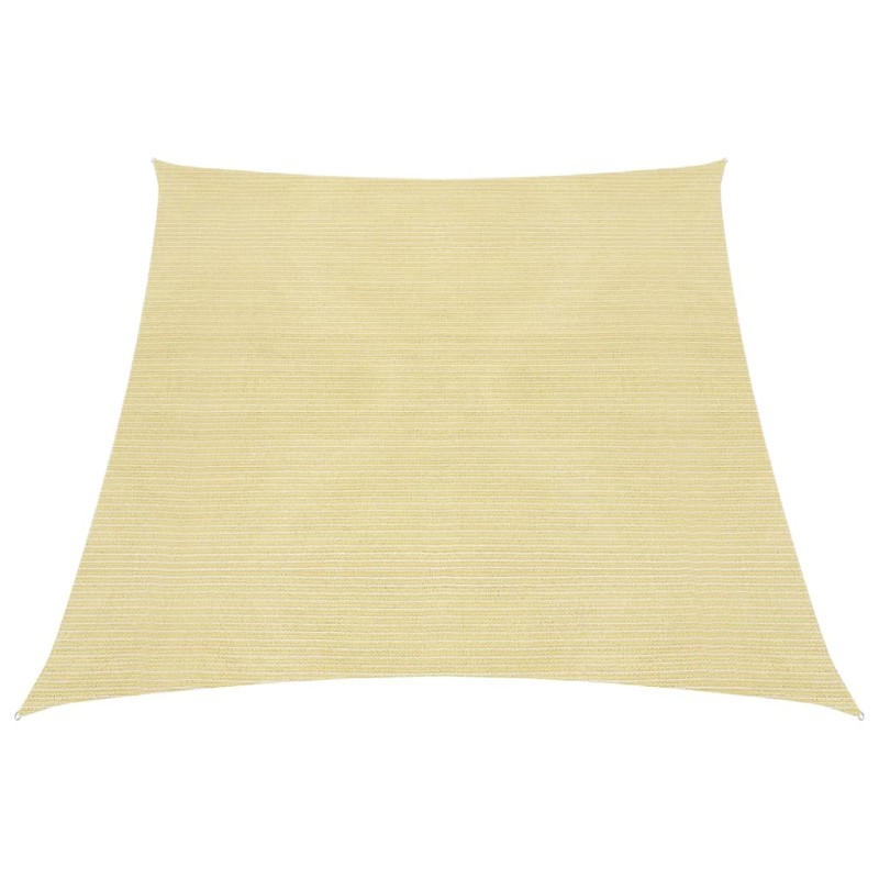 vidaXL Sonnensegel 160 g/m² Beige 4/5x4 m HDPE vidaXL Sonnensegel 160 g/m² Beige 4/5x4 m HDPE