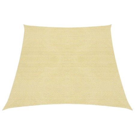 vidaXL Sonnensegel 160 g/m² Beige 4/5x4 m HDPE