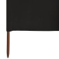 vidaXL 9-teiliges Windschutzgewebe 1200 x 80 cm Schwarz vidaXL 9-teiliges Windschutzgewebe 1200 x 80 cm Schwarz