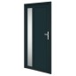 vidaXL Haustür Anthrazit 98x208 cm PVC vidaXL Haustür Anthrazit 98x208 cm PVC