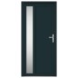 vidaXL Haustür Anthrazit 98x208 cm PVC vidaXL Haustür Anthrazit 98x208 cm PVC