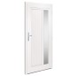 vidaXL Haustür Weiß 98x200 cm PVC vidaXL Haustür Weiß 98x200 cm PVC
