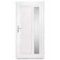 vidaXL Haustür Weiß 98x200 cm PVC vidaXL Haustür Weiß 98x200 cm PVC