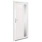 vidaXL Haustür Weiß 98x208 cm PVC vidaXL Haustür Weiß 98x208 cm PVC