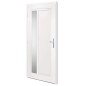 vidaXL Haustür Weiß 98x208 cm PVC vidaXL Haustür Weiß 98x208 cm PVC