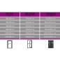 vidaXL Haustür Weiß 98x208 cm PVC vidaXL Haustür Weiß 98x208 cm PVC