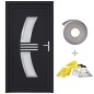 vidaXL Haustür Anthrazit 98x200 cm PVC vidaXL Haustür Anthrazit 98x200 cm PVC
