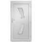 vidaXL Haustür Anthrazit 98x200 cm PVC vidaXL Haustür Anthrazit 98x200 cm PVC