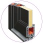 vidaXL Haustür Anthrazit 108x208 cm PVC vidaXL Haustür Anthrazit 108x208 cm PVC