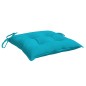 vidaXL Stuhlkissen 2 Stk. Türkis 50x50x7 cm Oxford-Gewebe vidaXL Stuhlkissen 2 Stk. Türkis 50x50x7 cm Oxford-Gewebe