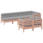 vidaXL 8-tlg. Garten-Sofagarnitur mit Kissen Massivholz Douglasie vidaXL 8-tlg. Garten-Sofagarnitur mit Kissen Massivholz Douglasie
