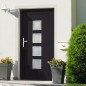 vidaXL Haustür Anthrazit 98x190 cm PVC vidaXL Haustür Anthrazit 98x190 cm PVC