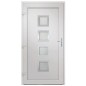 vidaXL Haustür Anthrazit 98x190 cm PVC vidaXL Haustür Anthrazit 98x190 cm PVC