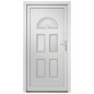 vidaXL Haustür Weiß 88x200 cm PVC vidaXL Haustür Weiß 88x200 cm PVC