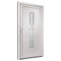 vidaXL Haustür Weiß 98x190 cm PVC vidaXL Haustür Weiß 98x190 cm PVC