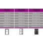 vidaXL Haustür Weiß 98x190 cm PVC vidaXL Haustür Weiß 98x190 cm PVC