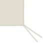 Pavillon-Seitenwand mit Fenstern 4x2 m Creme Pavillon-Seitenwand mit Fenstern 4x2 m Creme