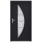 vidaXL Haustür Anthrazit 108x208 cm PVC vidaXL Haustür Anthrazit 108x208 cm PVC