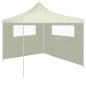 vidaXL Pavillon-Seitenwände mit Fenstern 2 Stk. Creme vidaXL Pavillon-Seitenwände mit Fenstern 2 Stk. Creme