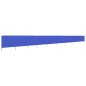 vidaXL 9-teiliges Windschutzgewebe 1200 x 80 cm Azurblau vidaXL 9-teiliges Windschutzgewebe 1200 x 80 cm Azurblau