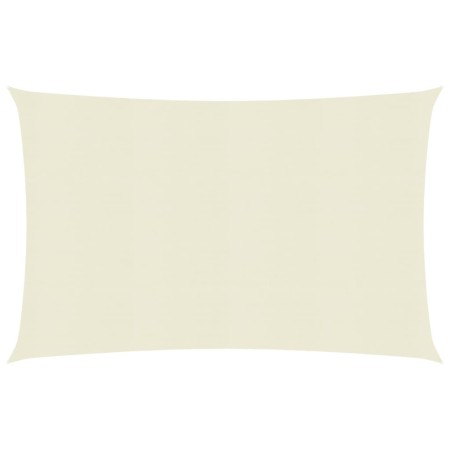 vidaXL Sonnensegel 160 g/m² Creme 4x5 m HDPE 