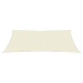 vidaXL Sonnensegel 160 g/m² Creme 4x5 m HDPE 