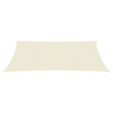 vidaXL Sonnensegel 160 g/m² Creme 4x5 m HDPE 