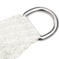 vidaXL Sonnensegel 160 g/m² Weiß 2,5x2,5 m HDPE vidaXL Sonnensegel 160 g/m² Weiß 2,5x2,5 m HDPE
