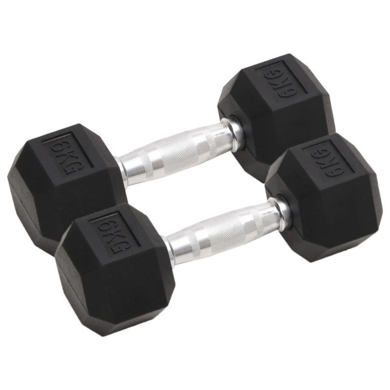 vidaXL Kurzhanteln 2 Stk. 12 kg Gusseisen vidaXL Kurzhanteln 2 Stk. 12 kg Gusseisen