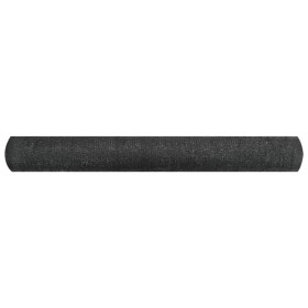 vidaXL Zaunblende Schwarz 2x50 m HDPE 150 g/m² 