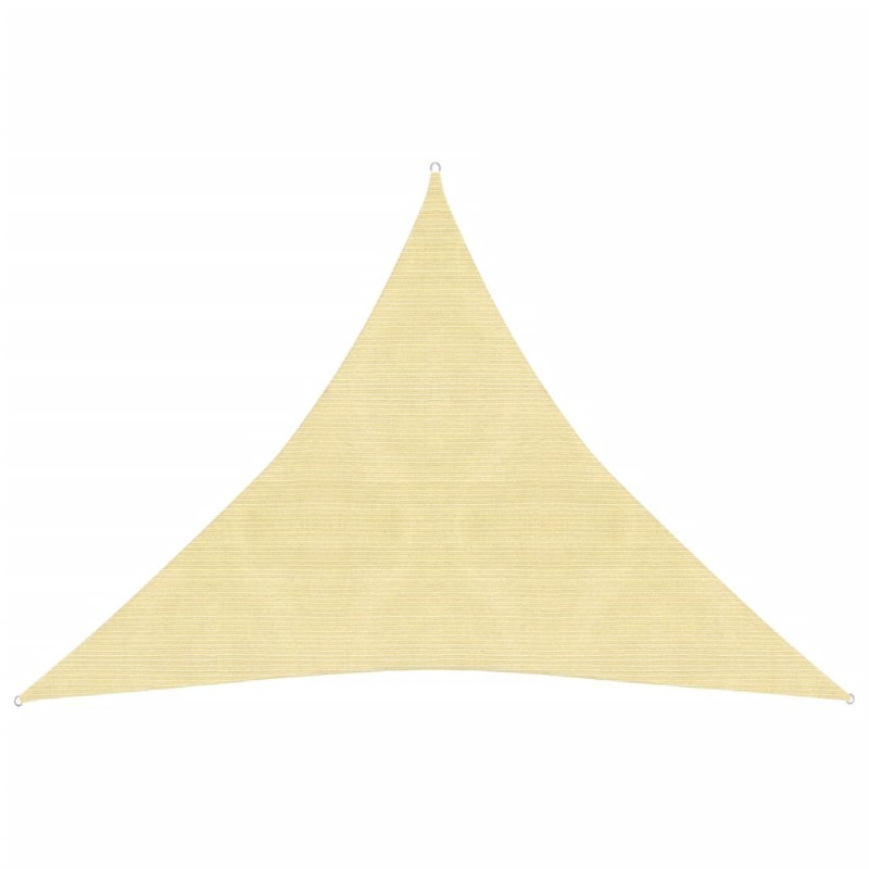 vidaXL Sonnensegel 160 g/m² Beige 6x6x6 m HDPE vidaXL Sonnensegel 160 g/m² Beige 6x6x6 m HDPE