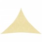 vidaXL Sonnensegel 160 g/m² Beige 6x6x6 m HDPE vidaXL Sonnensegel 160 g/m² Beige 6x6x6 m HDPE