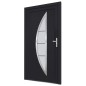 vidaXL Haustür Anthrazit 108x208 cm PVC vidaXL Haustür Anthrazit 108x208 cm PVC