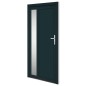 vidaXL Haustür Anthrazit 108x208 cm PVC vidaXL Haustür Anthrazit 108x208 cm PVC