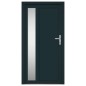 vidaXL Haustür Anthrazit 108x208 cm PVC vidaXL Haustür Anthrazit 108x208 cm PVC