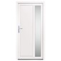 vidaXL Haustür Weiß 98x200 cm PVC vidaXL Haustür Weiß 98x200 cm PVC