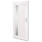 vidaXL Haustür Weiß 98x200 cm PVC vidaXL Haustür Weiß 98x200 cm PVC