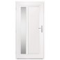 vidaXL Haustür Weiß 98x200 cm PVC vidaXL Haustür Weiß 98x200 cm PVC