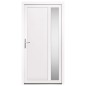 vidaXL Haustür Weiß 108x208 cm PVC vidaXL Haustür Weiß 108x208 cm PVC