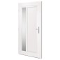 vidaXL Haustür Weiß 108x208 cm PVC vidaXL Haustür Weiß 108x208 cm PVC