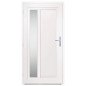 vidaXL Haustür Weiß 108x208 cm PVC vidaXL Haustür Weiß 108x208 cm PVC