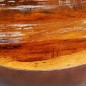 vidaXL Couchtisch Halbkugel mit Stahlboden Altholz vidaXL Couchtisch Halbkugel mit Stahlboden Altholz